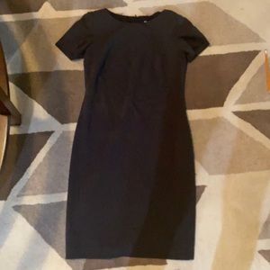 LIKE NEW Charcoal grey business/casual dress